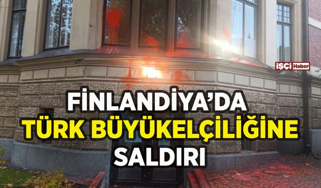 Finlandiya'da Türk Büyükelçiliğine sis bombalı saldırı