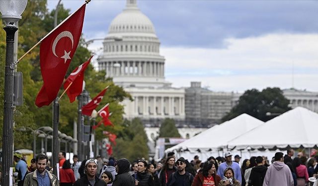 ABD'nin başkenti Washington'da Geleneksel Türk Festivali düzenlendi