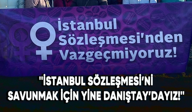 EŞİK Platformu: İstanbul Sözleşmesi’ni savunmak için yine Danıştay’dayız!