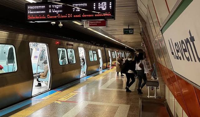 Yenikapı-Hacıosman Metro hattında intihar girişimi!