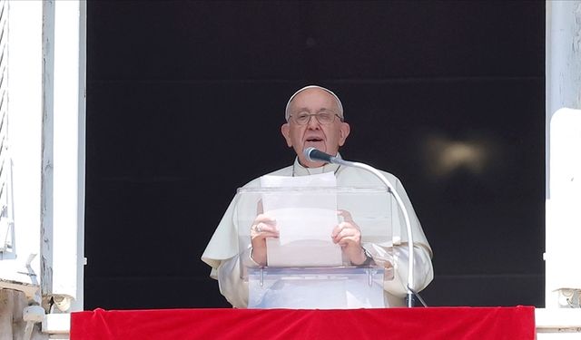 Papa Franciscus, İsrail-Filistin çatışması için bir kez daha ateşkes çağrısı yapt