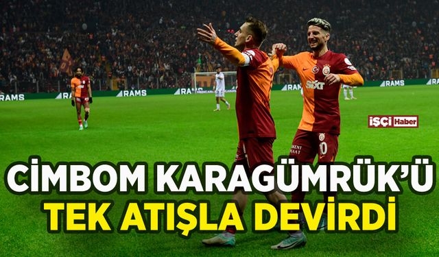 Galatasaray Karagümrük'ü tek atışla devirdi