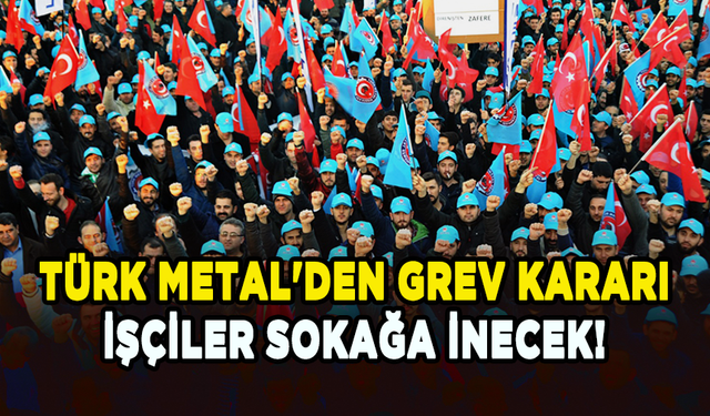 Türk Metal'den grev kararı: İşçiler sokağa inecek!
