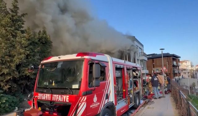 İstanbul'da yangın çıktı
