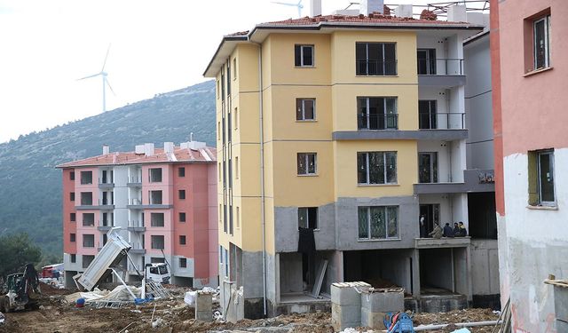 Belen'de deprem konutlarının inşasının yarısından fazlası tamamlandı