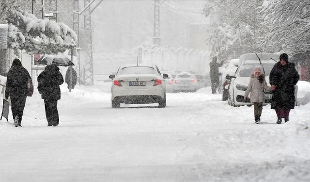 Mart ayında Erzurum, Ağrı, Kars ve Ardahan'da yeniden kar etkili oldu
