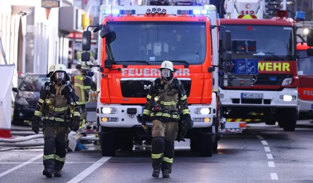 Almanya'da 4 katlı binada çıkan yangında 2’si çocuk 4 kişi hayatını kaybetti