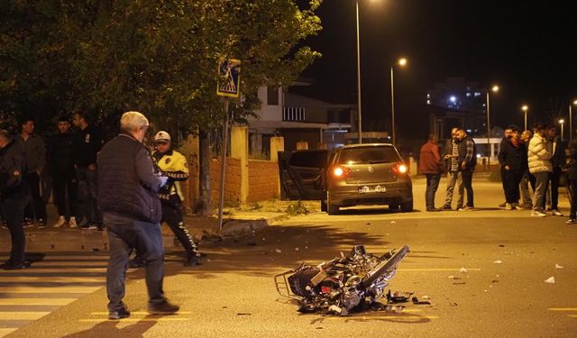 Aydın'da kaza yapan motosikletin sürücüsü hayatını kaybetti