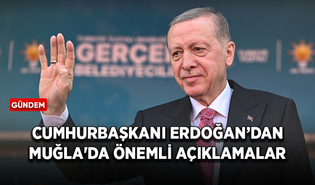 Cumhurbaşkanı Recep Tayyip Erdoğan'dan önemli açıklamalar!
