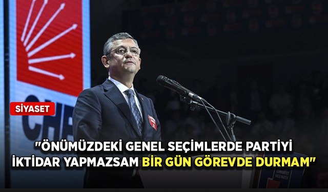 CHP Genel Başkanı Özgür Özel, canlı yayında soruları yanıtladı