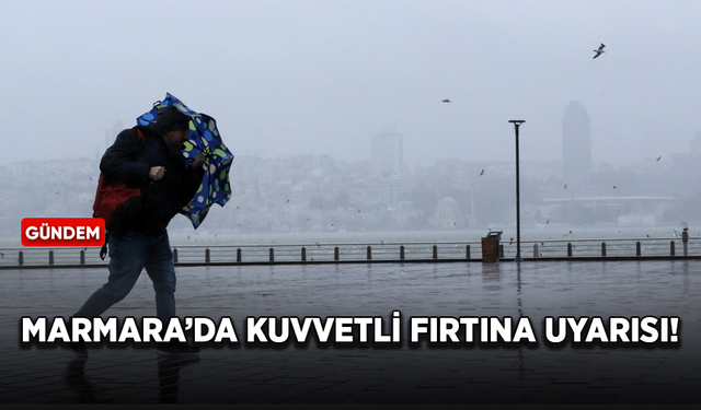 İstanbul Valiliği uyardı! Kuvvetli fırtına etkili olacak