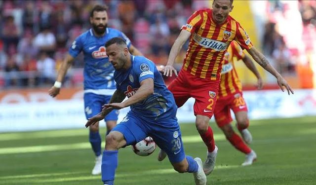 Rizespor, Kayserispor engelini 3 golle aştı!
