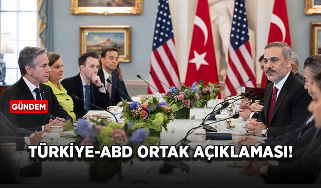 Türkiye-ABD ortak açıklaması: Terörle Mücadele İstişareleri yeniden başlatıldı