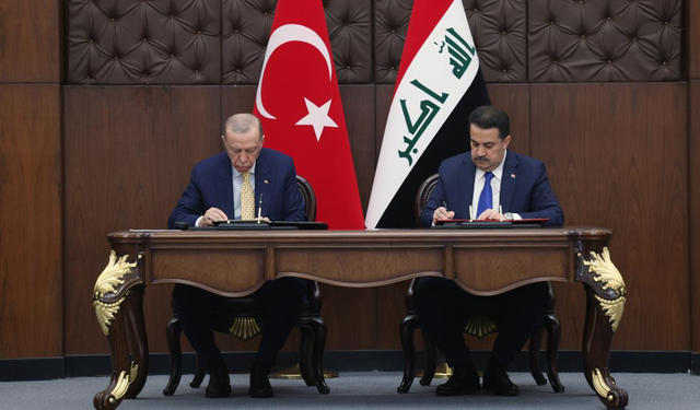 İletişim Bakanlığı duyurdu! Türkiye ile Irak arasında 26 anlaşma imzalandı