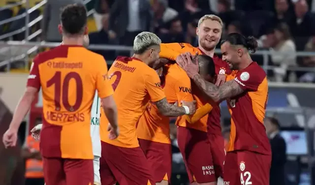 Galatasaray, Alanya'da 4-0 kazandı! Liderliğe devam etti