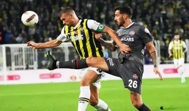 Fatih Karagümrük-Fenerbahçe maçının ilk 11'leri belli oldu