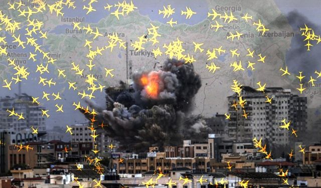 İran-İsrail savaşı başladı: Orta Doğu'da hava sahaları kapatılıyor