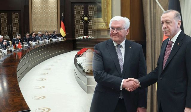 Cumhurbaşkanı Erdoğan, Alman mevkidaşı ile görüştü: Terörle mücadelede destek beklediğimizi ifade ettik