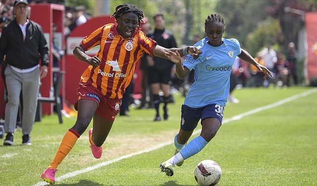 Turkcell Kadın Futbol Süper Ligi şampiyonu Galatasaray oldu