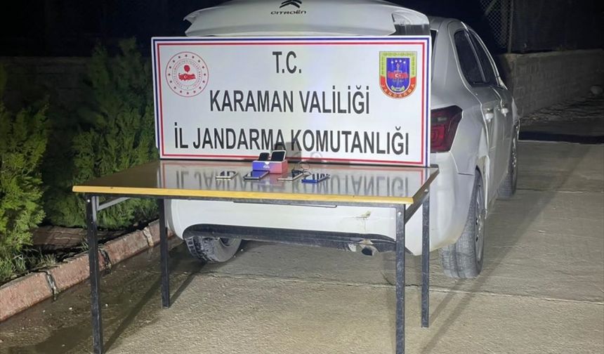 Karaman'da telefon dolandırıcılığı operasyonunda 4 zanlı yakalandı