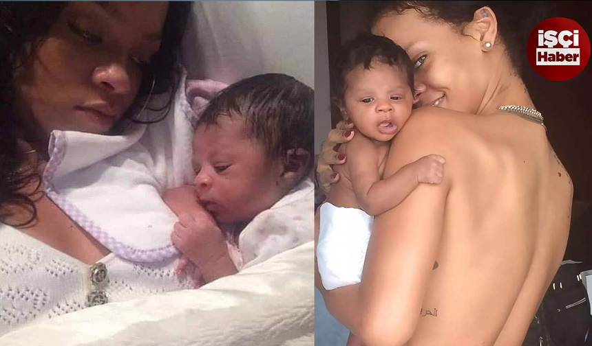 Rihanna'nın bebeği doğdu!