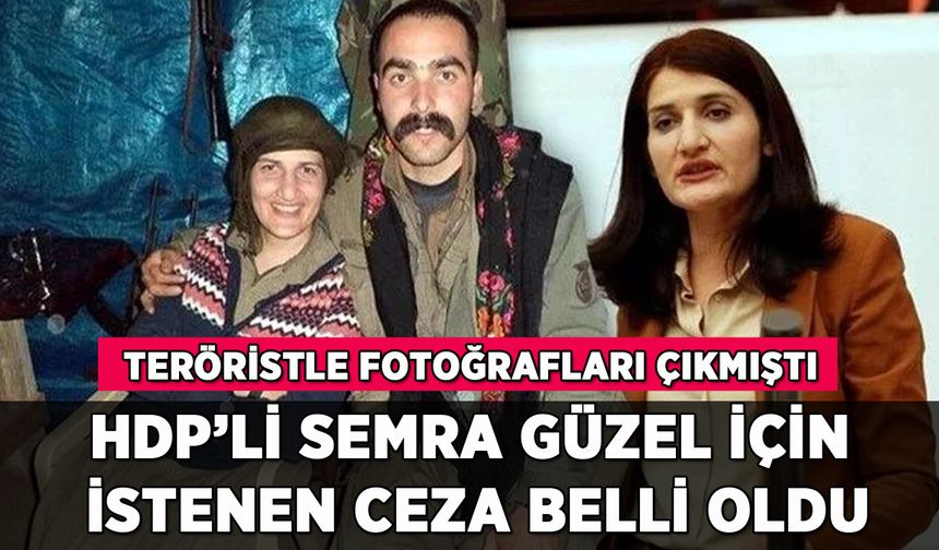 HDP'li Semra Güzel için istenen ceza belli oldu