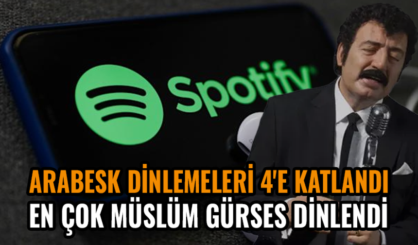 Türkiye'de arabesk dinlemeleri 4'e katlandı, en çok Müslüm Gürses dinlendi