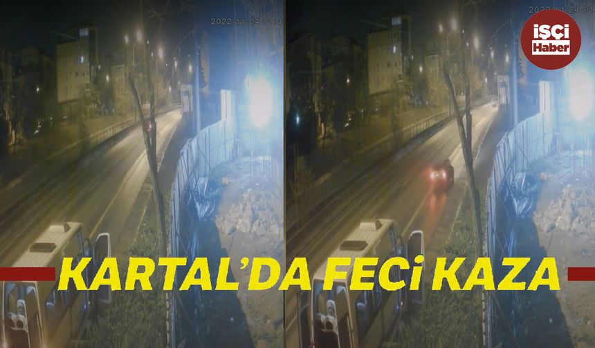 İstanbul Kartal'da feci kaza! Sürücü genci ezip geçti