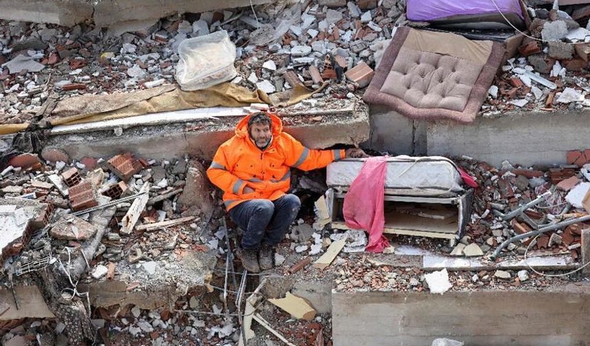 Kahramanmaraş depreminden yürek yakan görüntüler geldi