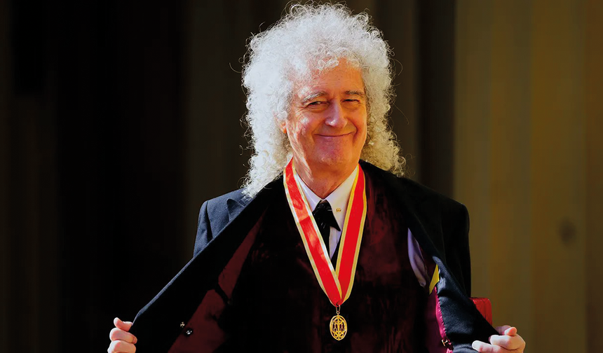 Queen'in gitaristi Brian May, "Sir" unvanı aldı