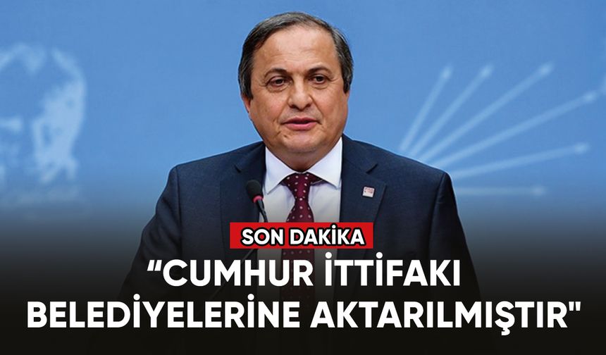 CHP'li Torun'dan Türkiye Belediyeler Birliği seçimlerine ilişkin açıklama