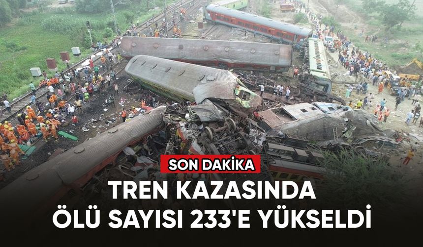 Tren kazasında ölü sayısı 233'e yükseldi