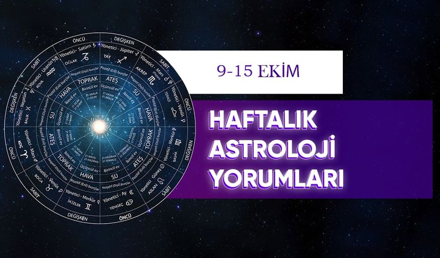 9-15 Ekim Haftalık Astroloji Yorumu
