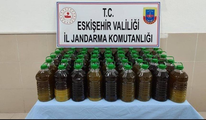 Eskişehir'de 250 litre sahte zeytinyağı skandalı!
