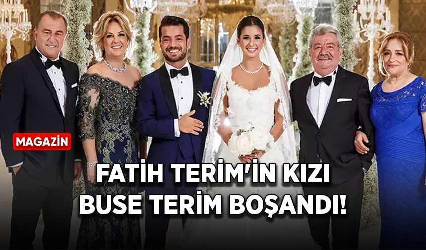 Fatih Terim'in kızı Buse Terim, Volkan Bahçekapılı'dan boşandı! İşte ilk açıklama