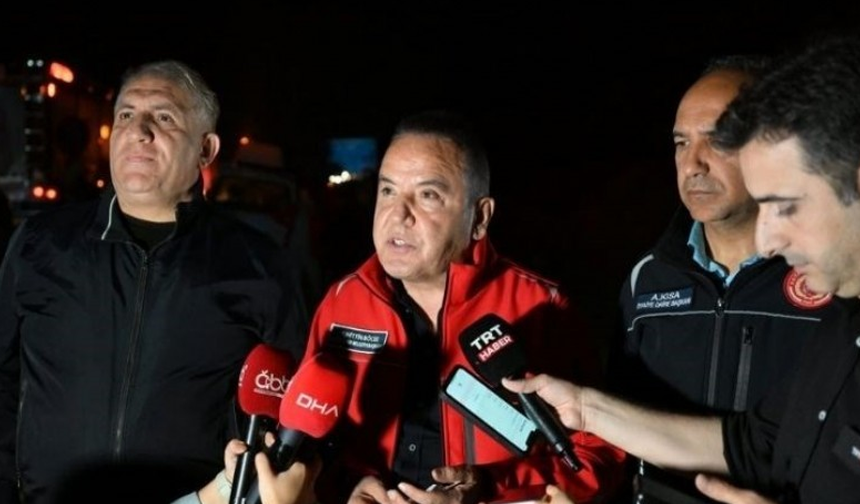 Antalya Büyükşehir Belediye Başkanı Muhittin Böcek: Talihsiz kaza