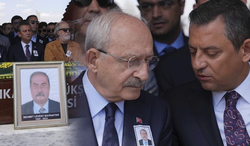 Özel ve Kılıçdaroğlu, TBMM Müdürü Bayraktar'ın cenazesini birlikte omuzladı! Sohbet ettiği anlar dikkat çekti