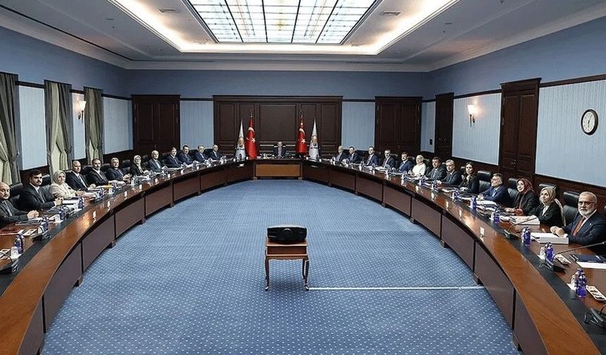 Cumhurbaşkanı Erdoğan'ın başkanlığında AK Parti MYK toplandı