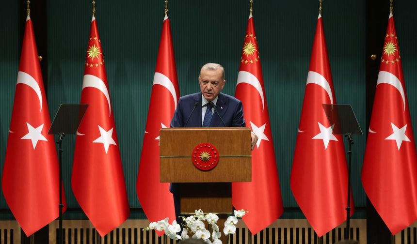 Cumhurbaşkanı Erdoğan: Hamas'ın ateşkesi kabul etmesinden memnuniyet duyduk