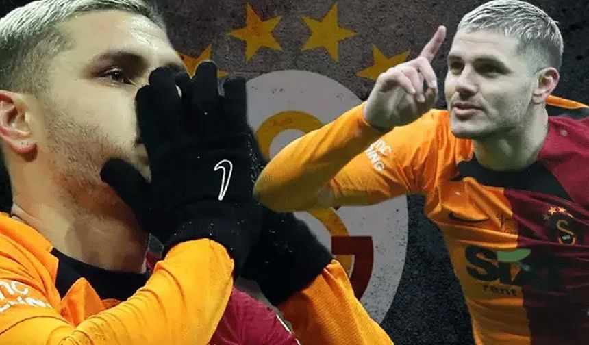 Galatasaray'ın Arjantinli yıldızı Icardi, zirveye yerleşti