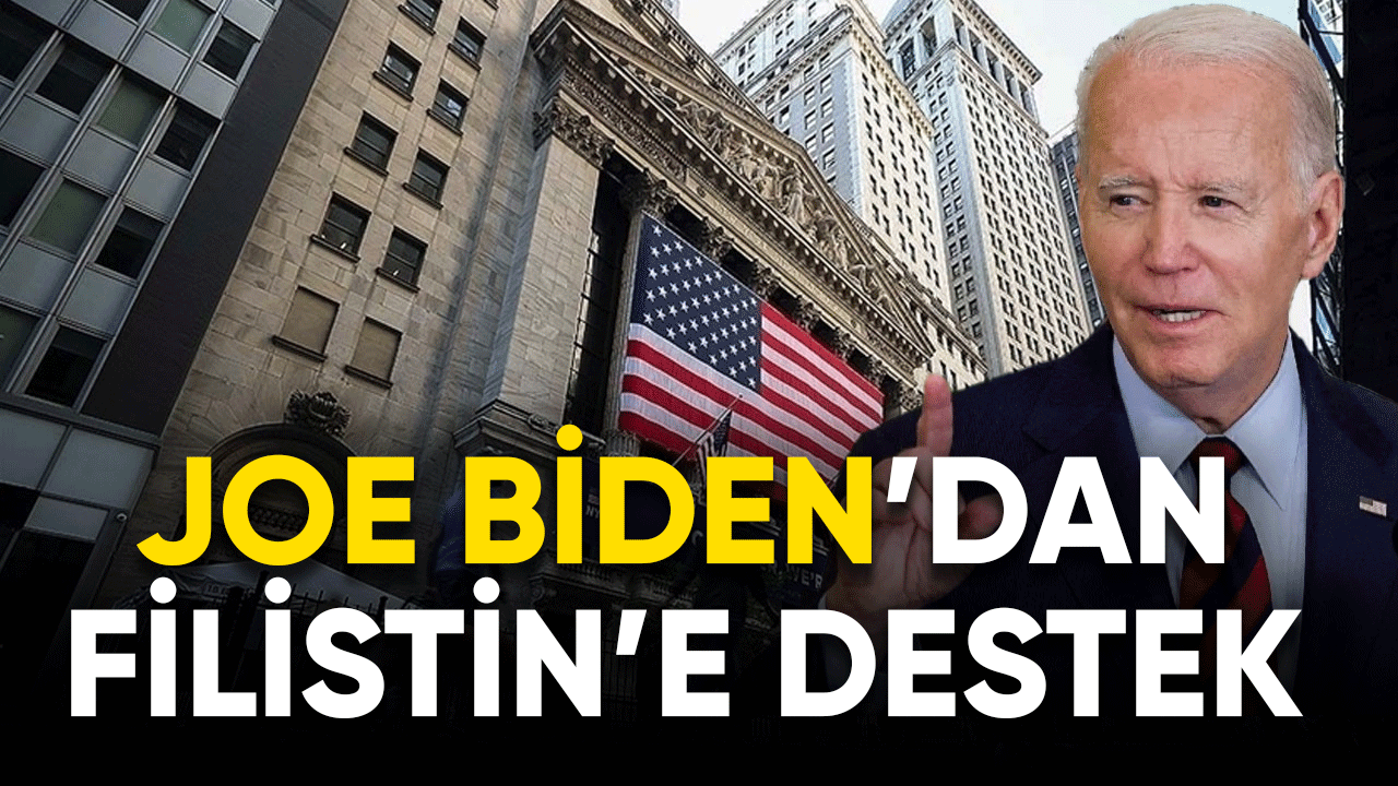 ABD Başkanı Biden'dan Filistin'e destek