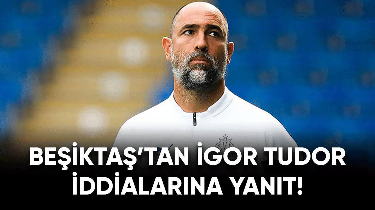 Beşiktaş'tan Tudor iddialarına yanıt