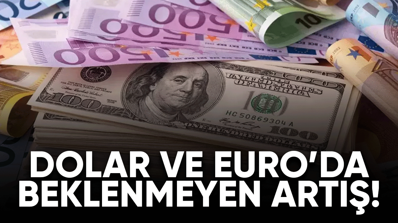 Dolar ve Euro'da beklenmeyen artış!