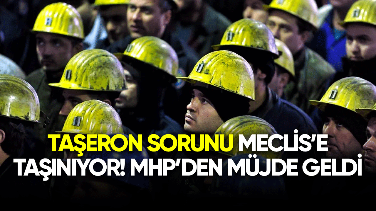 Taşeron sorunu Meclis'e taşınıyor! MHP'den müjde geldi