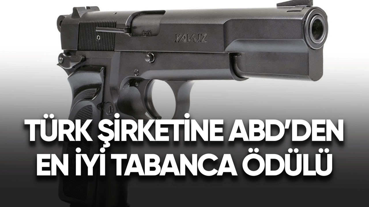 Türk şirketine ABD'de en iyi tabanca ödülü